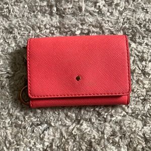Pink and Gold Kate Spade ID Wallet